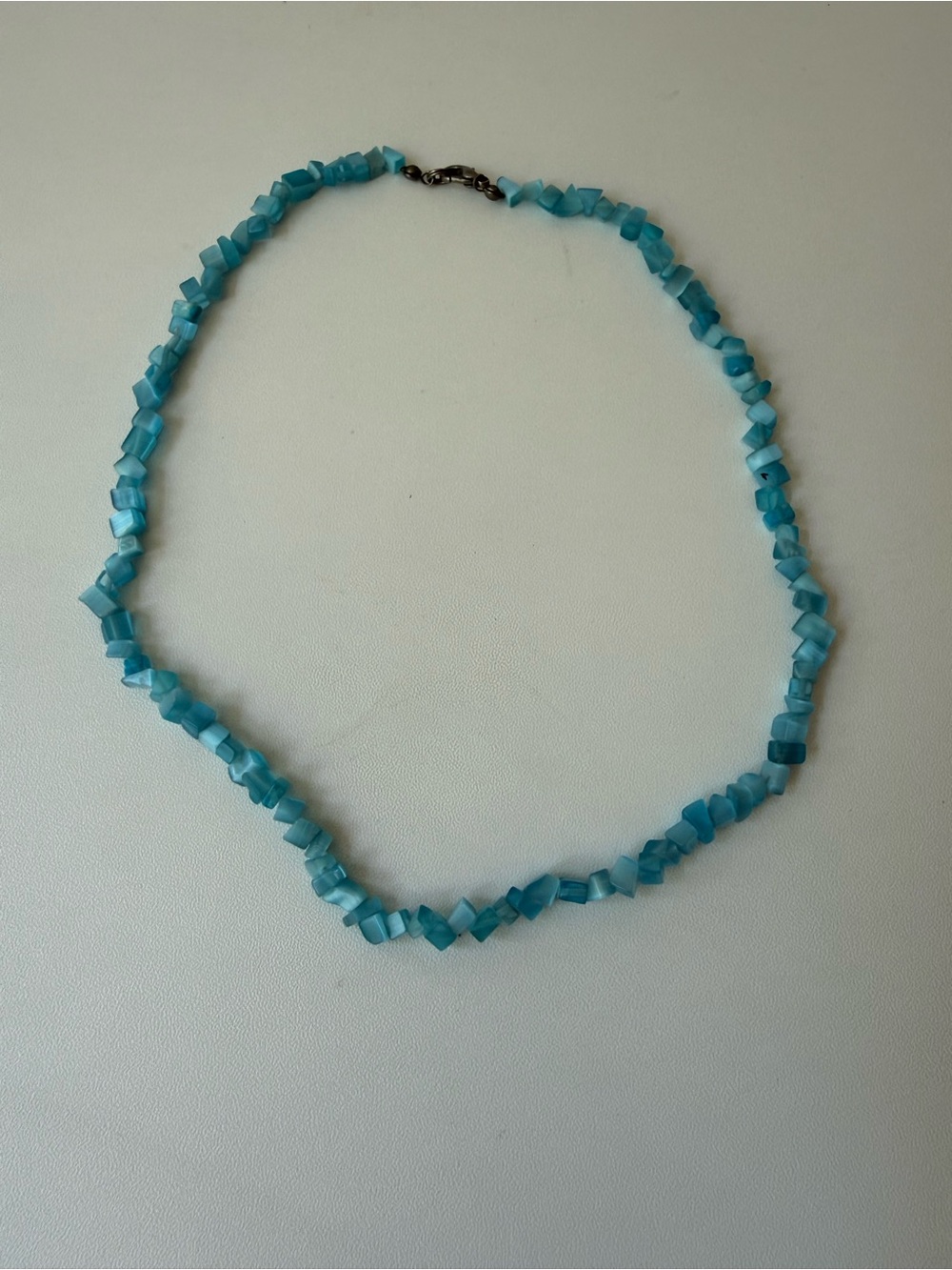 Turquoise Chip Bead Necklace - Women Jewelry